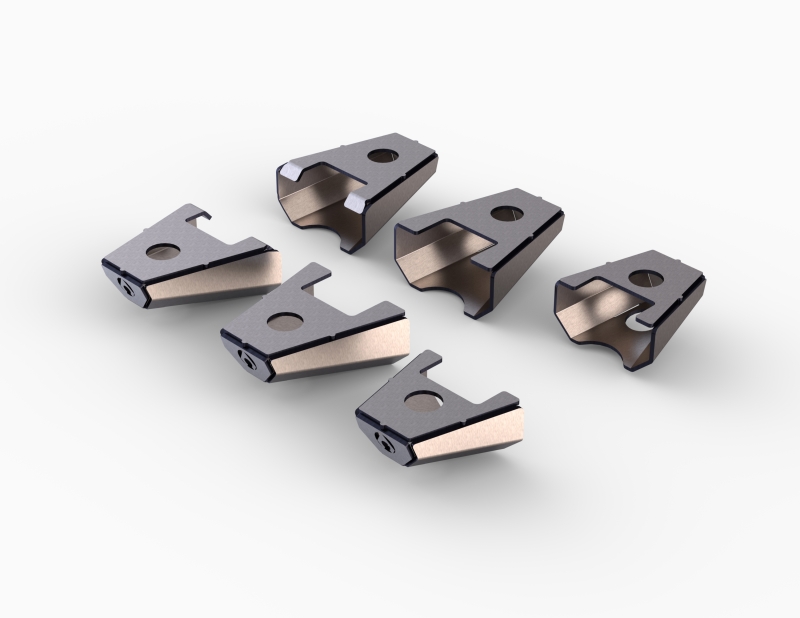 Jeep Wrangler Boatside Body Mounts - Artec Industries - OEM Height - `97-`06